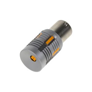 Obrázek z LED BA15s oranžová, 12-24V, 24LED/1W 