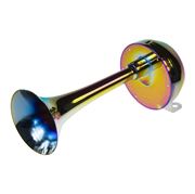 Obrázek Singl-fanfára 260mm, chrom-duha, 24V, elektromagnetická, vysoký tón