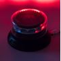 Obrázek z PROFI LED maják 12-24V 12x3W červený čirý 133x76mm, ECE R10 