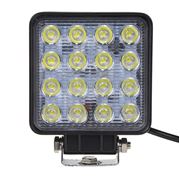 Obrázek LED světlo hranaté, 16x3W, 107x107x60mm, ECE R10/R23