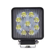 Obrázek LED světlo hranaté, 9x3W, ECE R10/R23