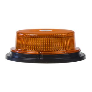 Obrázek z LED maják, 12-24V, 18x1W oranžový, magnet, ECE R10 