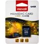 Obrázek z Paměťová karta MicroSDXC 64GB CL10 + adaptér, MAXELL 