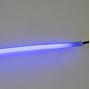 Obrázek z LED silikonový extra plochý pásek modrý 12 V, 60 cm 