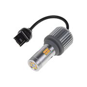 Obrázek LED T20 (7440) oranžová, CAN-Bus, 12-24V, 30LED/3030SMD