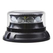 Obrázek PROFI LED maják 12-24V 12x3W modrý čirý 133x76mm, ECE R10, R65