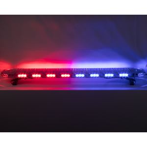 Obrázek z LED rampa 1200mm, modrá/červená, 12-24V, ECE R65 