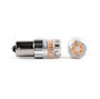 Obrázek z LED BA15S oranžová, 12V, 23LED SMD 