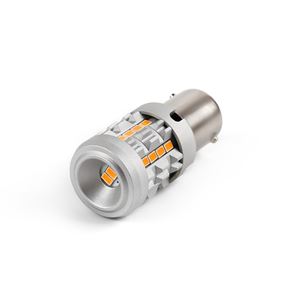 Obrázek z LED BA15S oranžová, 12V, CAN-BUS, 26LED SMD 