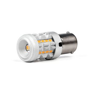 Obrázek z LED BAU15S oranžová, 12V, CAN-Bus, 26LED SMD 