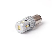 Obrázek LED BAY15D bílá / oranžová, 12V, 12LED SMD