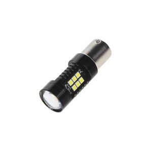 Obrázek z LED BA15s bílá, 12V, 21LED/3030SMD 