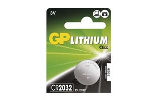 Obrázek z GP CR2032 baterie - lithium 3V 