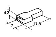 Obrázek Kryt dutinky 4,8mm bily