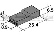 Obrázek Kryt dutinky 6,3mm cerny