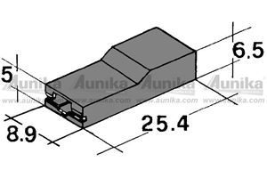 Obrázek z Kryt dutinky 6,3mm cerny 