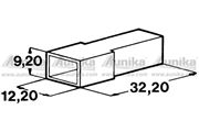 Obrázek Kryt koliku 6,3 mm