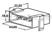 Obrázek Kryt 6 ks kolik 6,3 mm