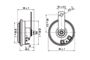 Obrázek z K91EM-H elektronicky diskovy klakson 12V 