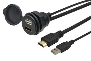 Obrázek z USB / HDMI zasuvka s kabelem 