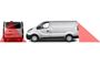 Obrázek z CMOS parkovaci kamera Renault Trafic / Opel Vivaro / Fiat Talento 