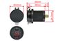 Obrázek z Adapter 12/24V -> 2x USB-QC4 PD 