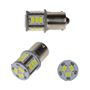 Obrázek z LED BA15s bílá, 24 V, 18LED/5730SMD 