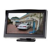Obrázek LCD monitor 5" černý na palubní desku s možností instalace na HR držák
