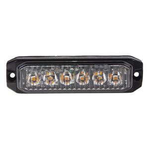 Obrázek z x PROFI SLIM výstražné LED světlo vnější, oranžové, 12-24V, ECE R65 