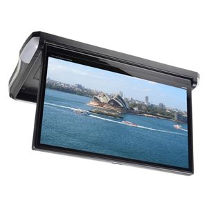 Obrázek z Stropní LCD monitor 13,3" černý s OS. Android HDMI / USB, dálkové ovládání 