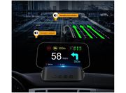 Obrázek HEAD UP DISPLEJ 4" / TFT LCD, OBDII + GPS + navigační, reflexní deska