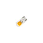 Obrázek COB LED T10 oranžová, 12V, celosklo