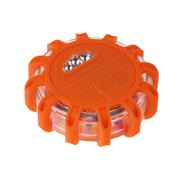 Obrázek LED výstražné světlo 12 + 3LED na 3x baterii AAA, červené