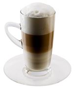 Obrázek ScanPart Caffe Latte glass s podšálkem 350ml