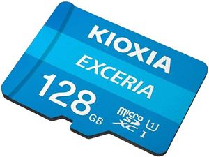 Obrázek z KIOXIA micro SDXC 128GB UHS-I + adaptér 