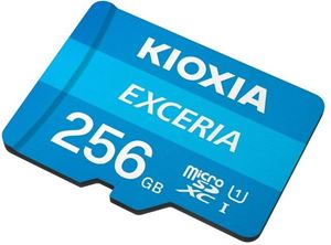 Obrázek z KIOXIA micro SDXC 256GB UHS-I + adaptér 