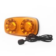 Obrázek LED rampa oranžová, 20LED, magnet, 12-24V, 304mm, ECE R65 R10