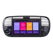 Obrázek Autorádio pro Fiat 500 s 7" LCD, Android 10.0, WI-FI, GPS, Carplay, Bluetooth, 2x USB