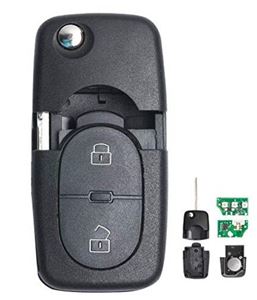Obrázek z Náhr. klíč pro Škoda, VW, Audi, Seat, 2tl., 433MHz, 1J0 959 753 A 