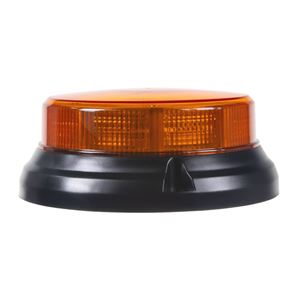 Obrázek z LED maják, 12-24V, 32x0,5W oranžový, magnet, ECE R65 R10 