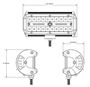 Obrázek z LED rampa, 40x3W, ECE R10 167x91x65 mm 