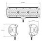 Obrázek z LED rampa, 60x3W, ECE R10 236x91x65 mm 