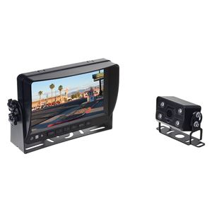 Obrázek z AHD set monitor 7" s 2 x 4PIN vstup, DVR, kamera, 15m kabel, CZ menu 