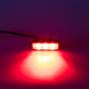 Obrázek z MINI PREDATOR 3x1W LED, 12-24V, červený, ECE R10 