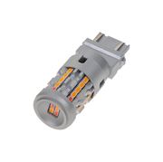 Obrázek LED T20 (3157) oranžová / červená, 12/24V, CAN-Bus, 26LED SMD