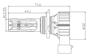 Obrázek z LED HB3 (9005) bílá, 9-18V, 4000LM 