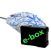 Obrázek E-Blue Myš Auroza Gaming, bílá, ebox