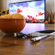 Obrázek Oehlbach 8K UHD HDMI kabel, 0.75m , černá