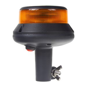 Obrázek z LED maják, oranžový, 10-30V, ECE R65, na tyč 