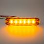 Obrázek z PROFI SLIM výstražné LED světlo vnější, oranžové, 12-24V, ECE R65 